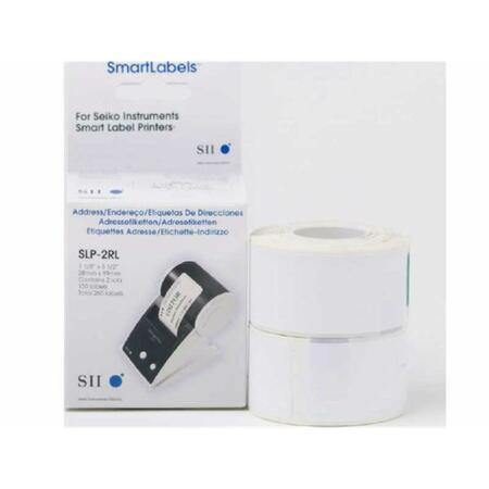 GVT Seiko Instruments Usa Inc. Seiko Smart Label White Address, 2PK SLP-2RL